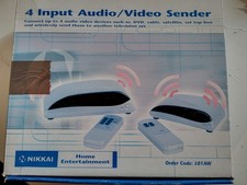 Nikkai 4 Input Audio Video Sender Working Order