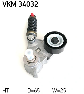 Left belt tensioner ribbed - left, v-ribbed
