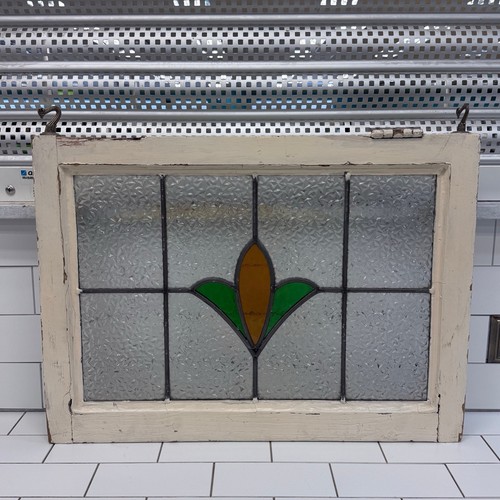 Antique leaded stained glass - stained,