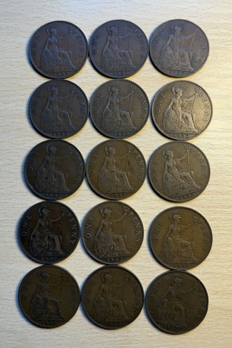 1932 george one penny - george,
