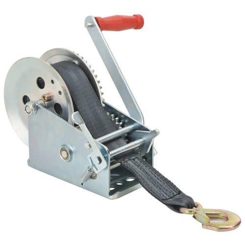 Hand winch with strap - winch,