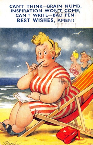 Bamforth seaside comic - bamforth,