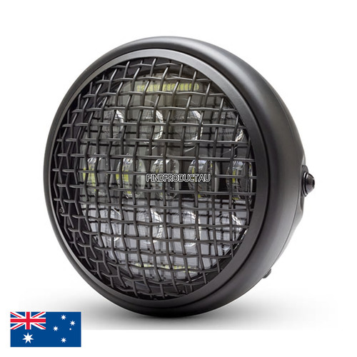 Grill retro motorcycle - 7",