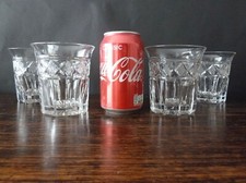 4x Antique Tudor Crystal TUD