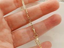 9CT GOLD BRACELET 7inch SOLID