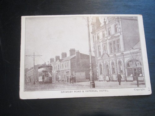 Postcard grimsby road - postcard, &