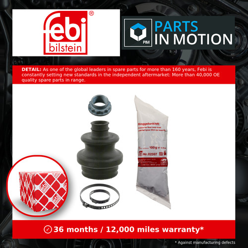 Joint boot fits mercedes - fits,