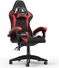 Swivel gaming chair faux - gaming,