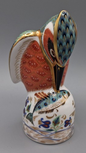 Royal crown derby paperweight - crown,