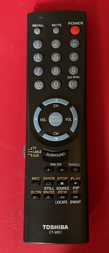 Toshiba 9951 remote - toshiba,