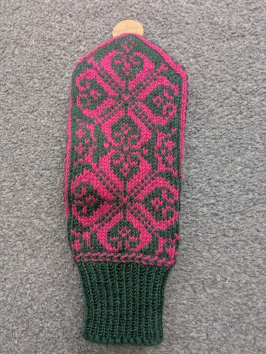 Hand knitted wool - hand,