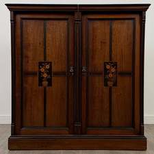 Antique 19th Century Fine Quality Arts & Crafts Cupboard ( REF AF-4550 )