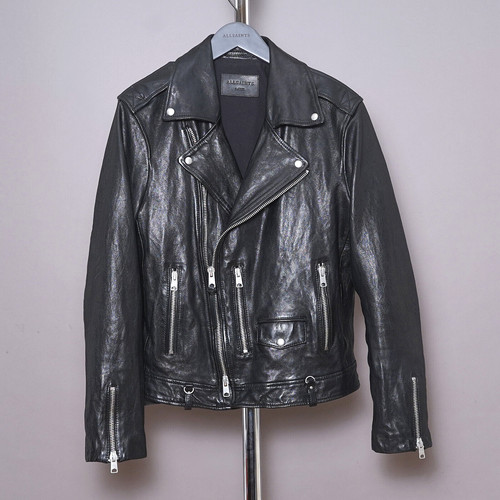 All saints leather jacket mens - all,