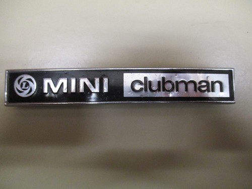 Mini clubman badge - clubman, 6