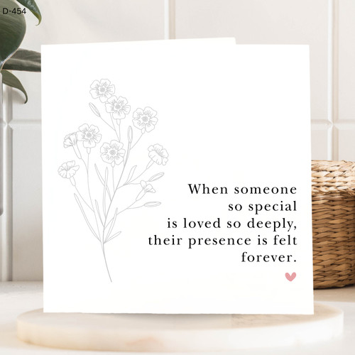 Sympathy card thinking - card,, you