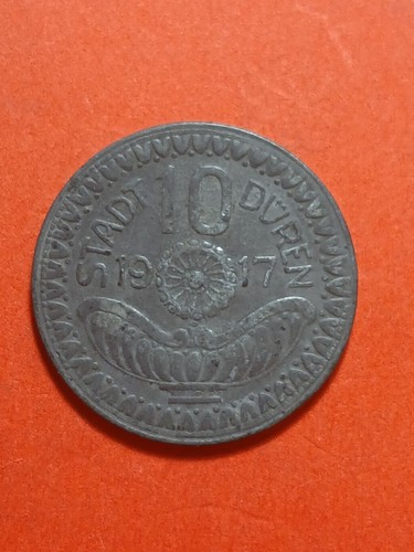 1917 german pfennig stadt - german,
