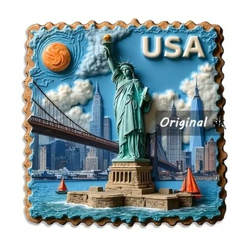 Fridge magnet usa - magnet, new