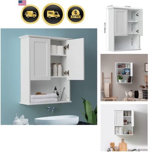 Bathroom wall cabinet wooden - cabinet,