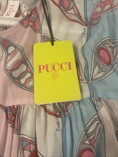 Gorgeous BNWT Pucci Dress Size 10. Blue, Pink And White Iconic Pattern