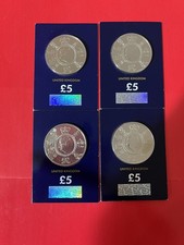 4 X 2020 King George III 200 Year Anniversary £5 Five Pound BU Change Checker 