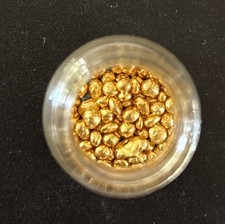 1 Gram Solid 24ct Gold Grain Shot 999.9 Fine Bullion Pure AU 1g Tested ✅