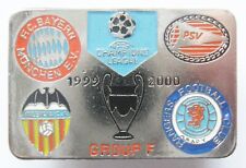 RANGERS PSV VALENCIA BAYERN MUNICH Champions League 1999/2000 Group F Pin Badge