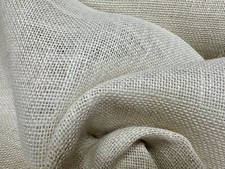 CREAM HESSIAN JUTE Fabric