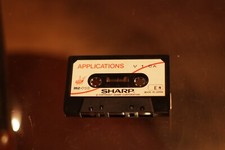 Sharp Basic / Application cassette tape for MZ700
