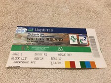 2001 WALES V IRELAND SIX