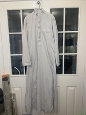 Muslim Boys Abaya (jubba) Zakhrafat Light Grey 56m