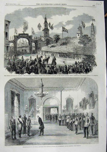 Original old antique print - original,