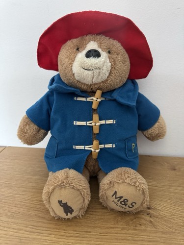 Paddington bear plush toy - m&s,