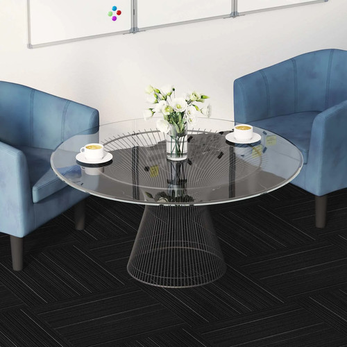 Walplus striped dark grey - dark,