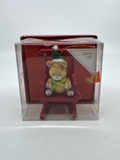 Vintage Wooden Orange Cat On