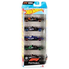 Hot Wheels Formula 1 Basic Race Team 5 Car Pack - 2024