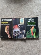 3 Vintage Horror Books. Doppelganger, Roots Of Evil, The Eighth Ghost Book