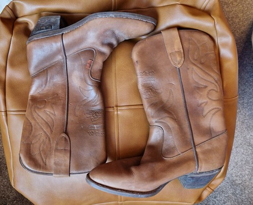 Levi vintage leather cowboy - levi's,