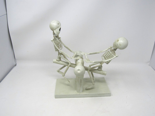 Movable metal art skeleton - movable, &