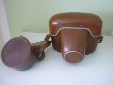 BRAUN PAXETTE REFLEX 35mm FILM CAMERA  50mm f2.8 WITH CASE  CASE + 5 LENSE COLOR