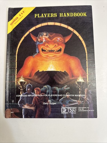 Players handbook 1978 1980 6th - handbook,