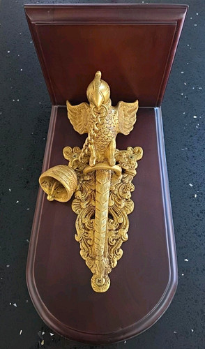 New brass indian prayer - brass,