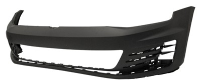 Golf front bumper primed - front,