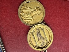 Antique Icon Locket Virgin