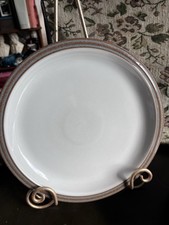 4 X Denby Greystone Dinner Plates 10" 26cm -