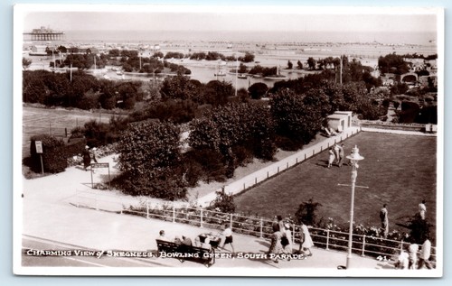 Postcard skegness bowling - postcard,