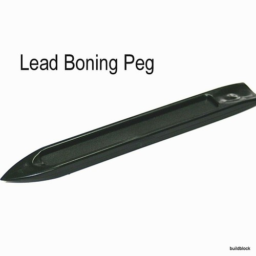 Plastic lead boning peg glass - boning,