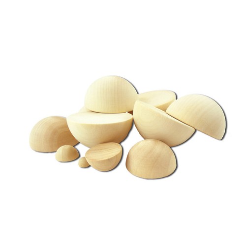Natural wooden craft - craft, half