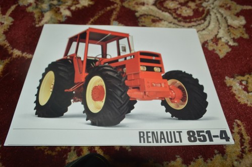 Renault 851 tractor - renault, 851-4