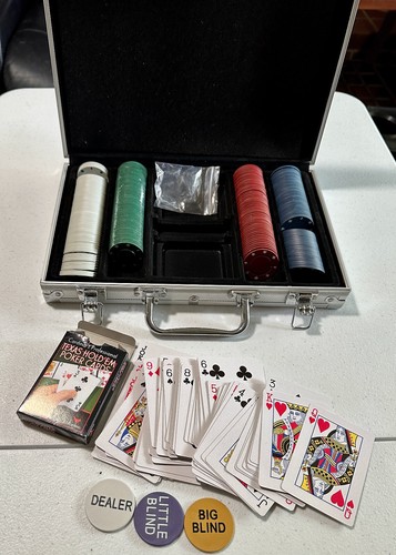 Texas hold poker - 'em, set