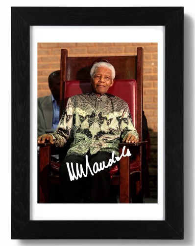 Nelson mandela signed - nelson,